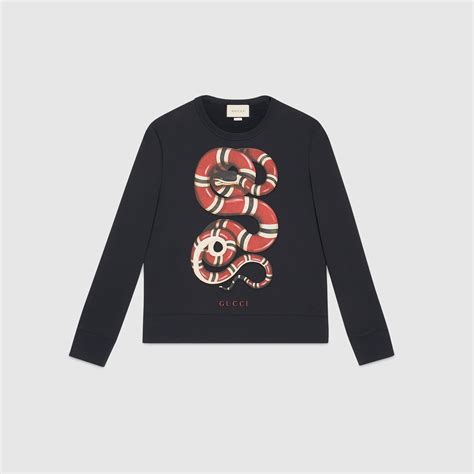 felpa gucci serpente|farfetch felpe gucci.